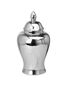 Hill Interiors Chrome Ginger Jar 21515 - Authentic Hill Interiors furniture directly from FastDaddy UK. Exclusive collection on