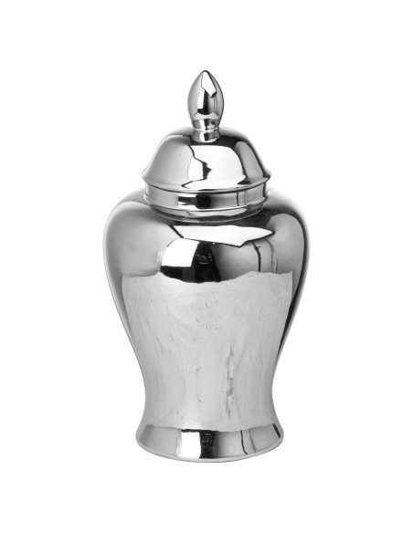 Hill Interiors Chrome Ginger Jar 21515 - Authentic Hill Interiors furniture directly from FastDaddy UK. Exclusive collection on