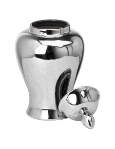 Hill Interiors Chrome Ginger Jar 21515 - Authentic Hill Interiors furniture directly from FastDaddy UK. Exclusive collection on 2