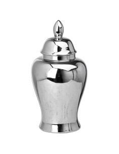 Hill Interiors Chrome Large Ginger Jar 21514 - Authentic Hill Interiors furniture directly from FastDaddy UK. Exclusive collect