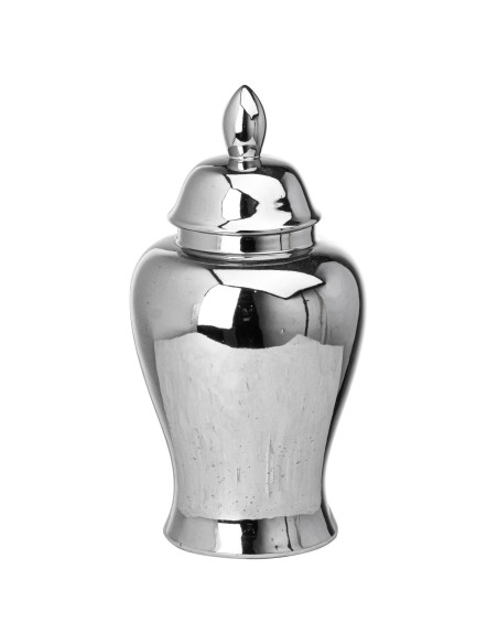 Hill Interiors Chrome Large Ginger Jar 21514 - Authentic Hill Interiors furniture directly from FastDaddy UK. Exclusive collect