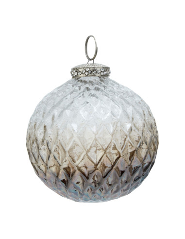 Hill Interiors Coffee Ombre Collection Detailed Bauble 23440 - Authentic Hill Interiors furniture directly from FastDaddy UK. E