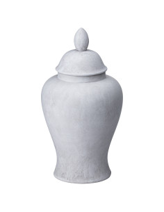 Hill Interiors Darcy Large Stone Ginger Jar 21359 - Authentic Hill Interiors furniture directly from FastDaddy UK. Exclusive co