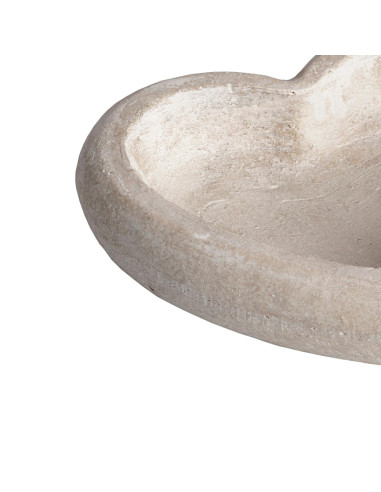 Buy Hill Interiors 9067 Deep Stone Heart Dish online in UK with fast delivery from FastDaddy UK, your furniture expert.