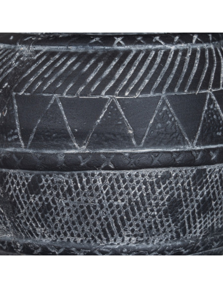 High-quality metal and wood construction of Hill Interiors SKU 24631 Etched Collection Jug, detailed view for UK customers.