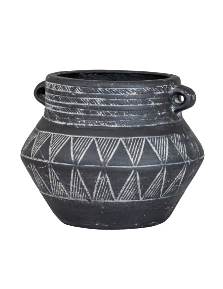 Hill Interiors Etched Collection Pot With Handle 24629 - Authentic Hill Interiors furniture directly from FastDaddy UK. Exclusi