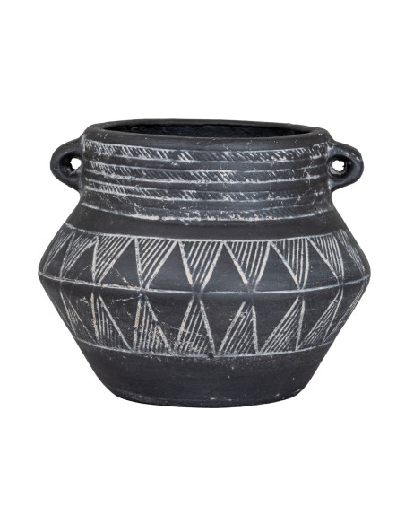 Buy Hill Interiors 24629 Etched Collection Pot With Handle online in UK with fast delivery from FastDaddy UK, your furniture ex