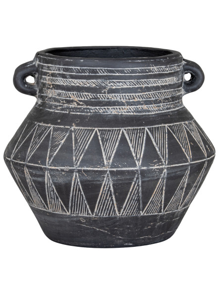 Buy Hill Interiors 24628 Etched Collection Tall Pot With Handle online in UK with fast delivery from FastDaddy UK, your furnitu