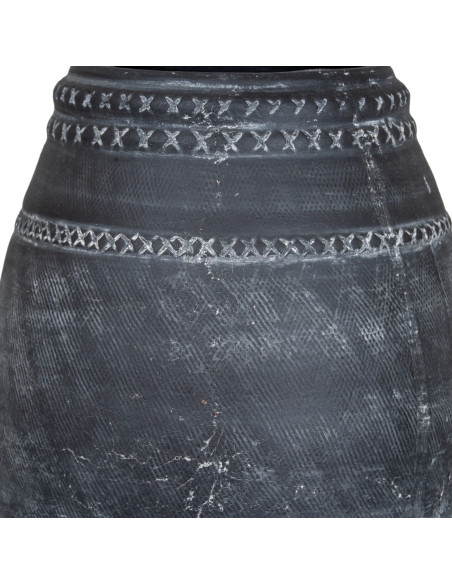 Affordable industrial style furniture Hill Interiors Etched Collection Vase 24627 for modern home decor, free shipping options