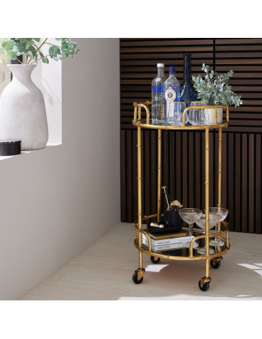 High-quality metal and wood construction of Hill Interiors SKU 22094 Eucalyptus Plant In Stone Effect Pot, detailed view for UK