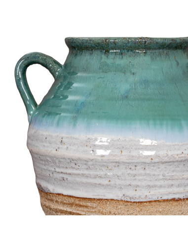 Full dimensions and specifications of Hill Interiors Fen Amphora Vase 24482: Height 38.00cm, Width 35.00cm, perfect for your li