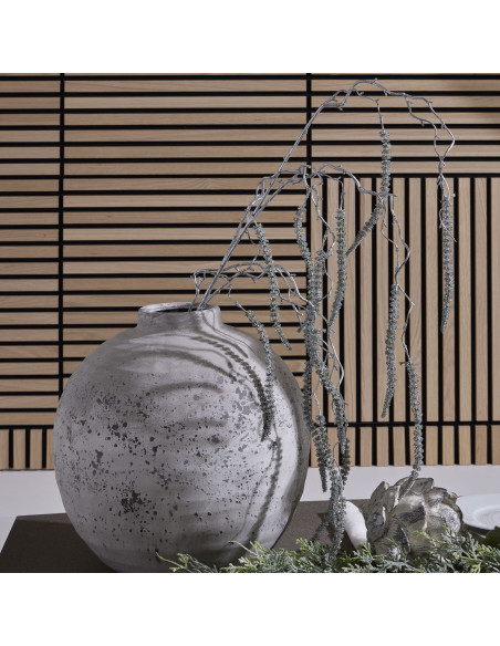 Buy Hill Interiors 21158 Festive Silver Amaranthus online in UK with fast delivery from FastDaddy UK, your furniture expert.