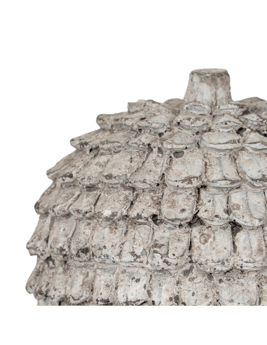 High-quality metal and wood construction of Hill Interiors SKU 20790 Garda Decorative Large Sphere, detailed view for UK custom