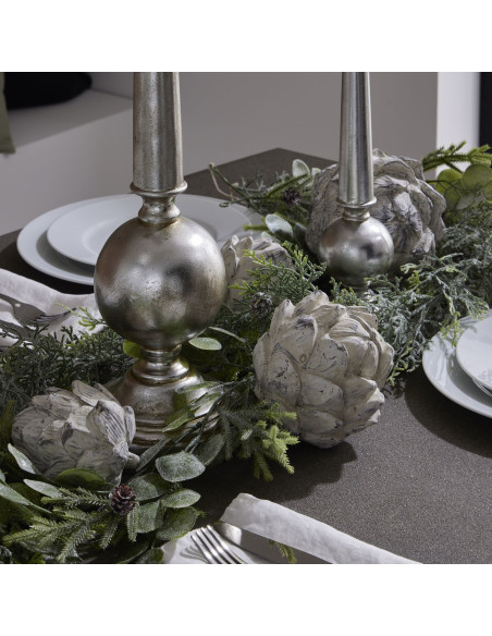 Affordable industrial style furniture Hill Interiors Garda Decorative Small Artichoke 20791 for modern home decor, free shippin