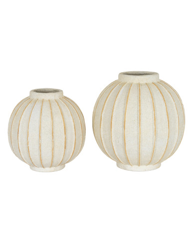 High-quality metal and wood construction of Hill Interiors SKU 24618 Grove  Globe Vase, detailed view for UK customers.