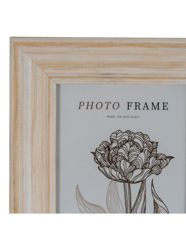 High-quality metal and wood construction of Hill Interiors SKU 24646 Isla Photo Frame 4X6, detailed view for UK customers.