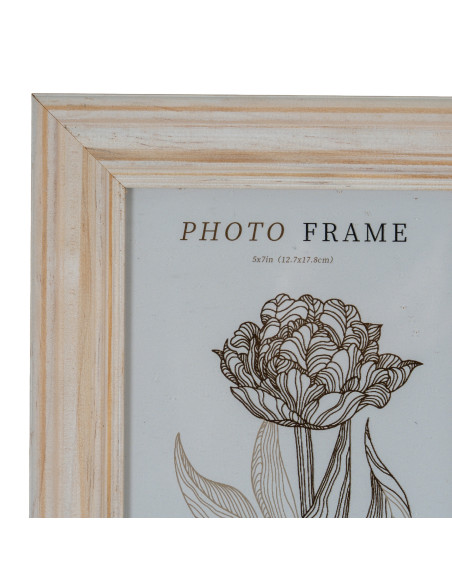High-quality metal and wood construction of Hill Interiors SKU 24647 Isla Photo Frame 5X7, detailed view for UK customers.