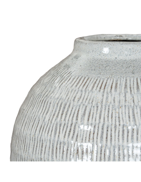 Affordable industrial style furniture Hill Interiors Kemi Medium Olpe Vase 24476 for modern home decor, free shipping options a