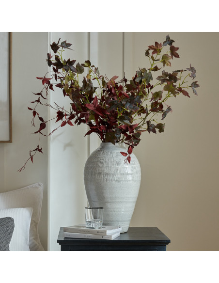 Full dimensions and specifications of Hill Interiors Kemi Medium Olpe Vase 24476: Height 30.00cm, Width 21.00cm, perfect for yo