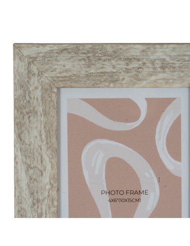 High-quality metal and wood construction of Hill Interiors SKU 24639 Kust Photo Frame 4X6, detailed view for UK customers.