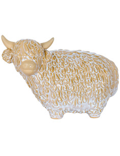 Hill Interiors Large Alora Ceramic Highland Cow 24146 - Authentic Hill Interiors furniture directly from FastDaddy UK. Exclusiv