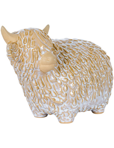 Buy Hill Interiors 24146 Large Alora Ceramic Highland Cow online in UK with fast delivery from FastDaddy UK, your furniture exp