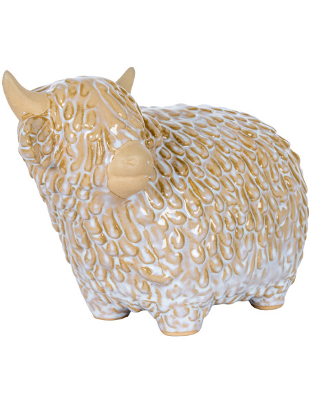 Buy Hill Interiors 24146 Large Alora Ceramic Highland Cow online in UK with fast delivery from FastDaddy UK, your furniture exp