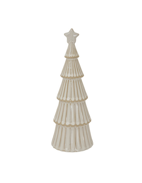 Hill Interiors Large Alora Ceramic Snowy Layered Tree With Star 24158 - Authentic Hill Interiors furniture directly from FastDa