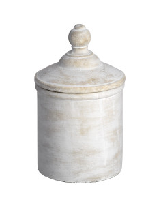 Hill Interiors Large Antique White Cannister 18002 - Authentic Hill Interiors furniture directly from FastDaddy UK. Exclusive c