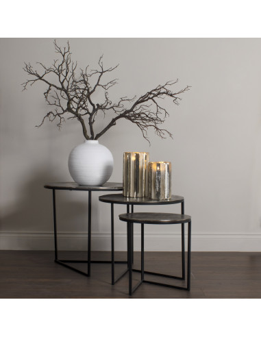 High-quality metal and wood construction of Hill Interiors SKU 21199 Large Branch Spray, detailed view for UK customers.