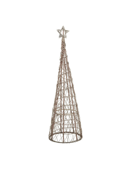 Hill Interiors Large LED Wicker Christmas Tree With Star 23593 - Authentic Hill Interiors furniture directly from FastDaddy UK.