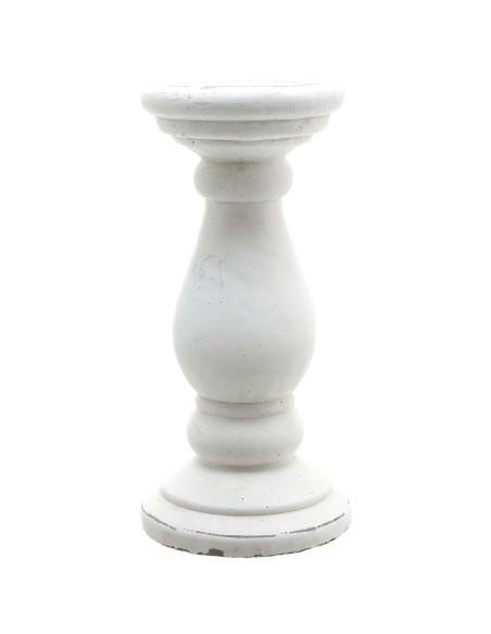 Hill Interiors Large Matt White Ceramic Candle Holder 22261 - Authentic Hill Interiors furniture directly from FastDaddy UK. Ex