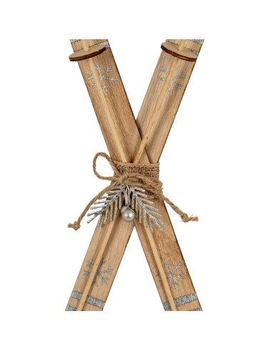 Buy Hill Interiors 24116 Large Natural Rustic Crossed Skis online in UK with fast delivery from FastDaddy UK, your furniture ex