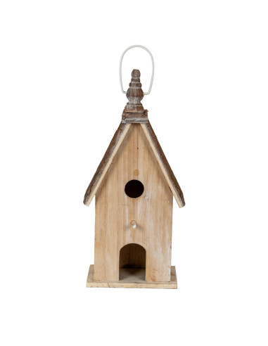 Affordable industrial style furniture Hill Interiors Large Rustic Birdhouse 24534 for modern home decor, free shipping options