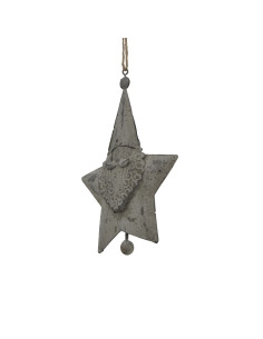 Hill Interiors Large Rustic Hanging Santa Star 24070 - Authentic Hill Interiors furniture directly from FastDaddy UK. Exclusive 2