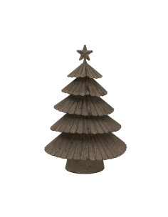 Hill Interiors Large Rustic Metal Layered Tree With Star 24093 - Authentic Hill Interiors furniture directly from FastDaddy UK.