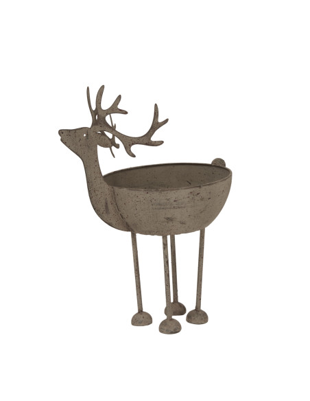 Buy Hill Interiors 24104 Large Rustic Metal Reindeer Bowl online in UK with fast delivery from FastDaddy UK, your furniture exp