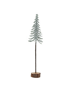 Hill Interiors Large Snowy Spindle Tree In Wood Log 23578 - Authentic Hill Interiors furniture directly from FastDaddy UK. Excl