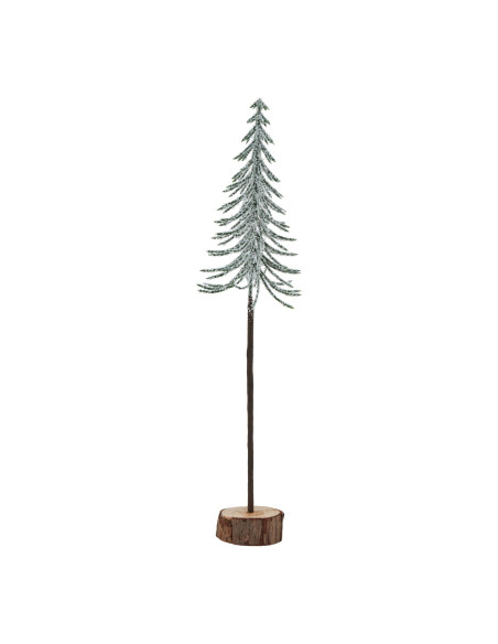 Hill Interiors Large Snowy Spindle Tree In Wood Log 23578 - Authentic Hill Interiors furniture directly from FastDaddy UK. Excl