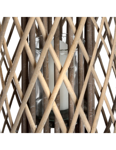 Buy Hill Interiors 18731 Large Standing Wicker Lantern online in UK with fast delivery from FastDaddy UK, your furniture expert
