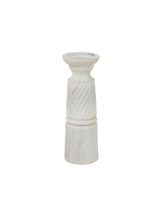 Hill Interiors Large White Carved Candle Holder 24210 - Authentic Hill Interiors furniture directly from FastDaddy UK. Exclusiv
