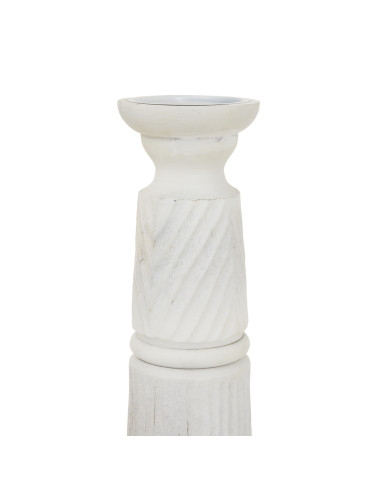 Buy Hill Interiors 24210 Large White Carved Candle Holder online in UK with fast delivery from FastDaddy UK, your furniture exp