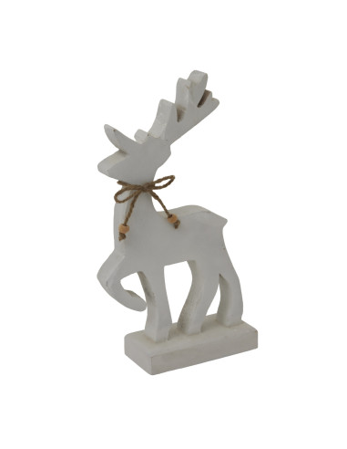Hill Interiors Large White Standing Reindeer 24212 - Authentic Hill Interiors furniture directly from FastDaddy UK. Exclusive c