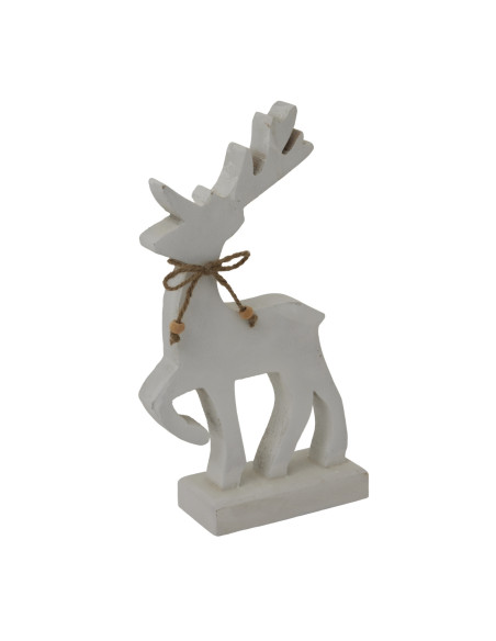 Hill Interiors Large White Standing Reindeer 24212 - Authentic Hill Interiors furniture directly from FastDaddy UK. Exclusive c