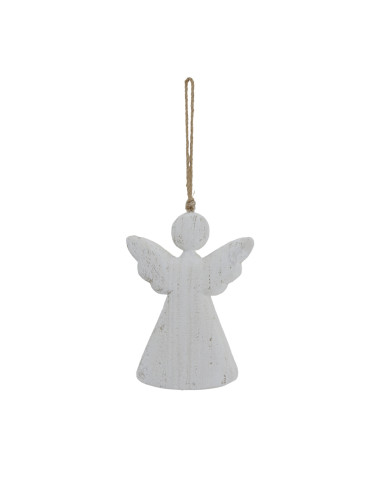 Hill Interiors Large Whitewashed Rustic Hanging Angel 24046 - Authentic Hill Interiors furniture directly from FastDaddy UK. Ex