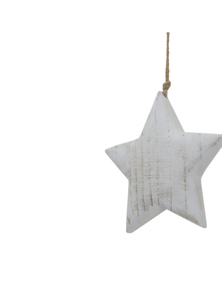Buy Hill Interiors 24042 Large Whitewashed Rustic Hanging Star online in UK with fast delivery from FastDaddy UK, your furnitur
