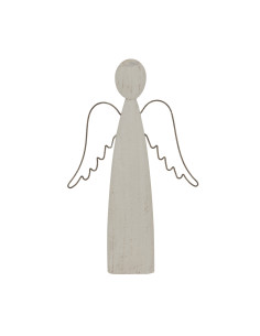 Hill Interiors Large Whitewashed Rustic Standing Angel 24050 - Authentic Hill Interiors furniture directly from FastDaddy UK. E