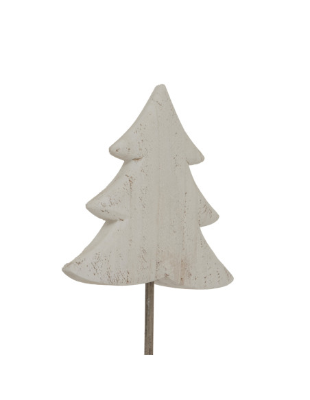 Affordable industrial style furniture Hill Interiors Large Whitewashed Rustic Tree On Stand 24038 for modern home decor, free s