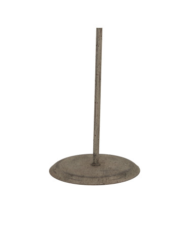 High-quality metal and wood construction of Hill Interiors SKU 24038 Large Whitewashed Rustic Tree On Stand, detailed view for