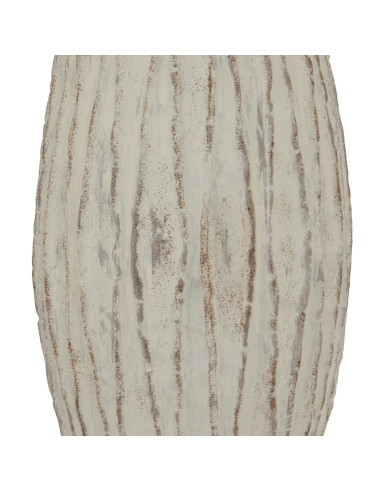 Affordable industrial style furniture Hill Interiors Lorenzo Large Fin Vase 23969 for modern home decor, free shipping options